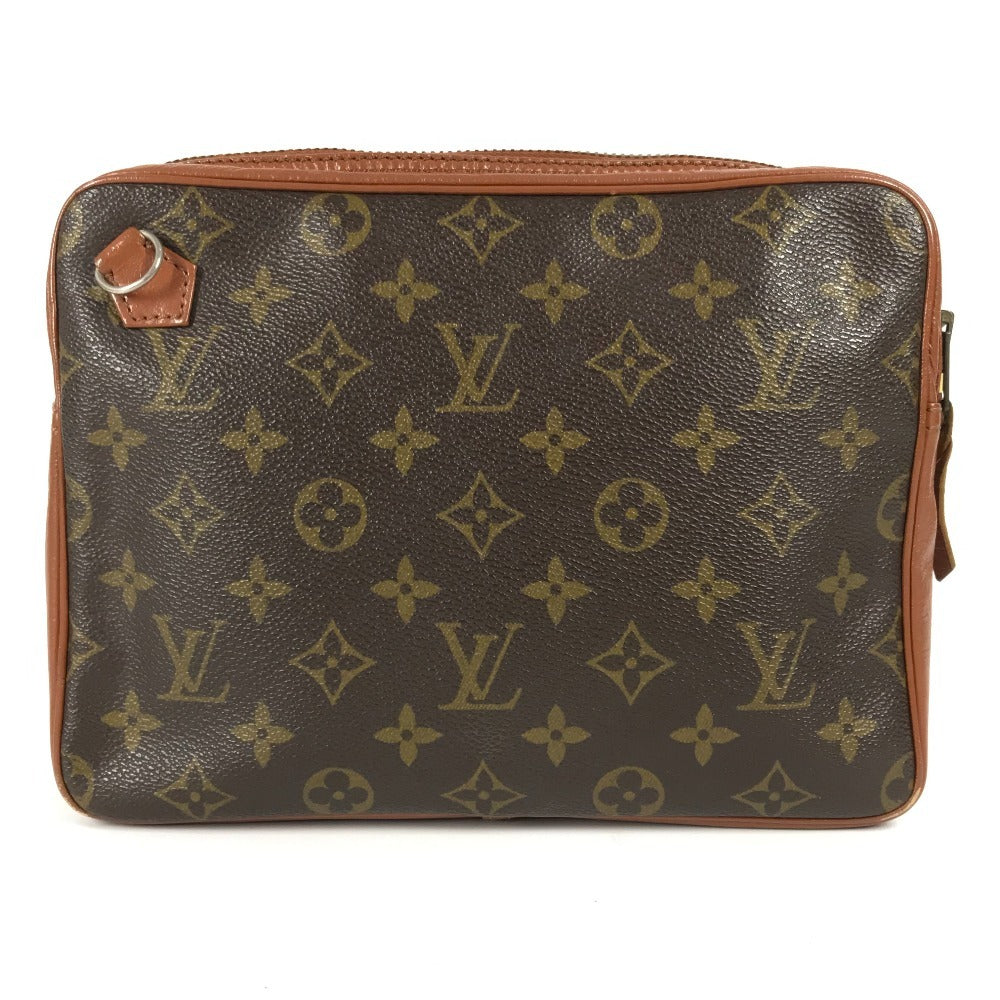 LOUIS VUITTON モノグラム ヴィンテージ サックスポ カバン ポーチ クラッチバッグ セカンドバッグ モノグラムキャンバス ユニセックス ブラウン - brandshop-reference