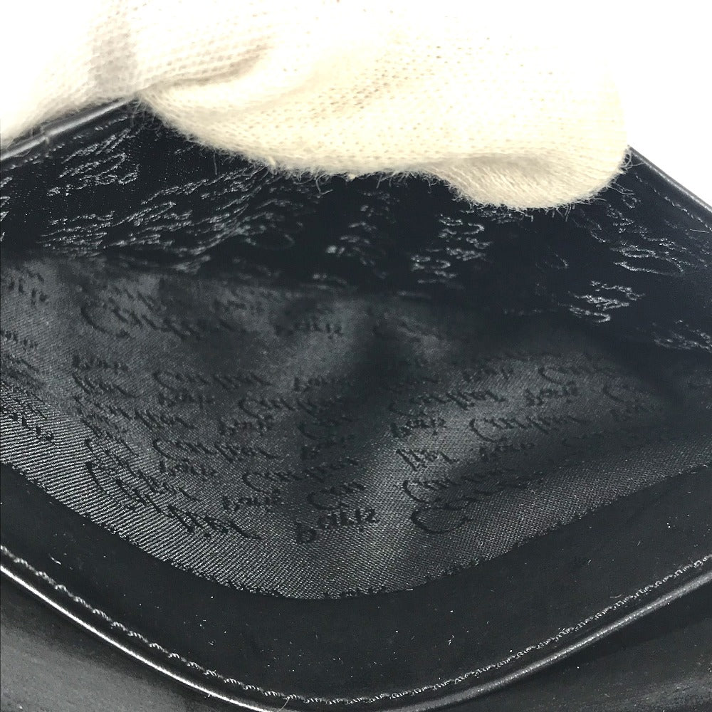 CARTIER マストライン ロゴ 札入れ 小物 財布 二つ折り ロングウォレット 長財布 レザー ユニセックス ブラック - brandshop-reference