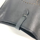 HERMES Evelyne 2 GM Bag with H Perforated Logo, Crossbody Shoulder Bag, Taurillon Clemence Leather, Unisex, Black