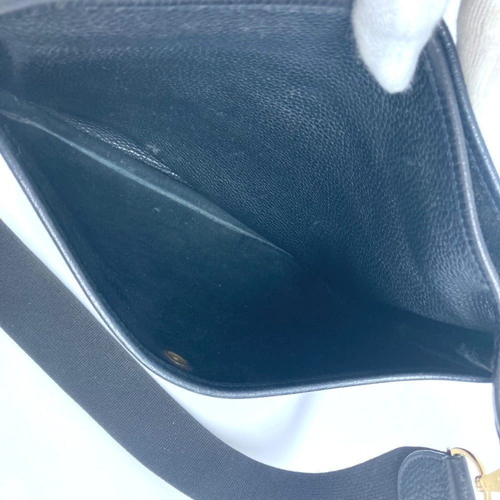 HERMES Evelyne 2 GM Bag with H Perforated Logo, Crossbody Shoulder Bag, Taurillon Clemence Leather, Unisex, Black