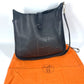 HERMES Evelyne 2 GM Bag with H Perforated Logo, Crossbody Shoulder Bag, Taurillon Clemence Leather, Unisex, Black