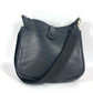 HERMES Evelyne 2 GM Bag with H Perforated Logo, Crossbody Shoulder Bag, Taurillon Clemence Leather, Unisex, Black