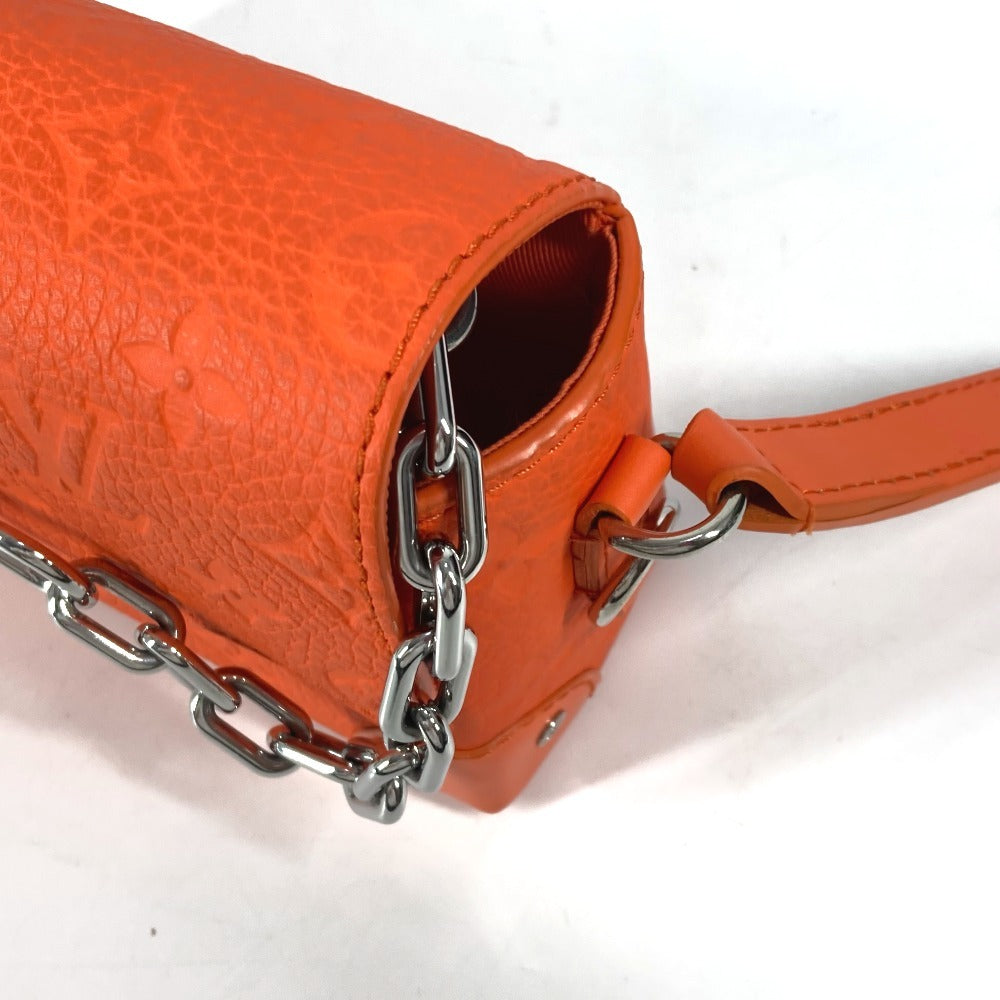 LOUIS VUITTON M82916 トリヨンモノグラム スティーマー ウェアラブル ウォレット カバン 斜め掛け ポシェット ショルダーバッグ トリヨンレザー レディース オレンジ - brandshop-reference