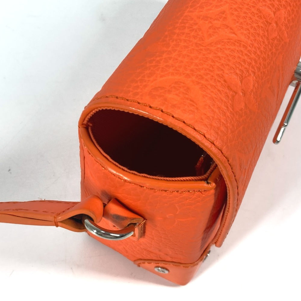 LOUIS VUITTON M82916 トリヨンモノグラム スティーマー ウェアラブル ウォレット カバン 斜め掛け ポシェット ショルダーバッグ トリヨンレザー レディース オレンジ - brandshop-reference