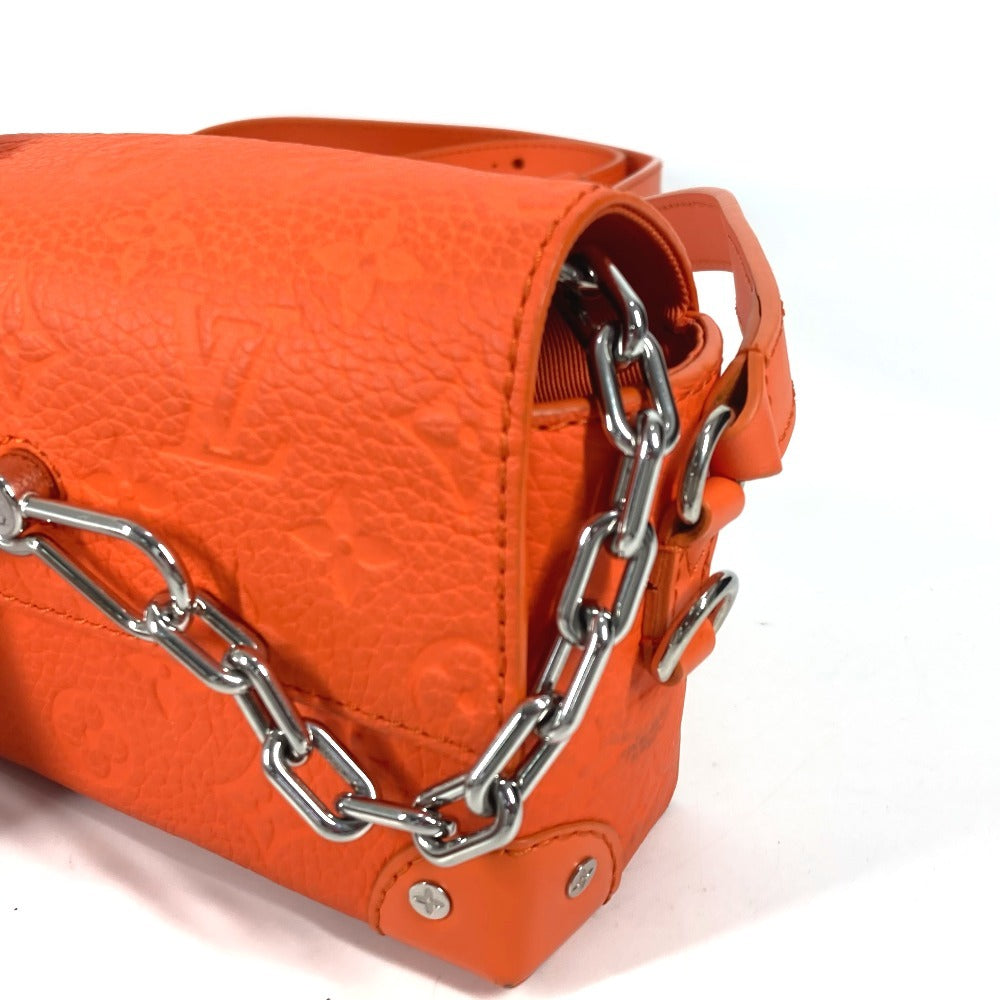 LOUIS VUITTON M82916 トリヨンモノグラム スティーマー ウェアラブル ウォレット カバン 斜め掛け ポシェット ショルダーバッグ トリヨンレザー レディース オレンジ - brandshop-reference