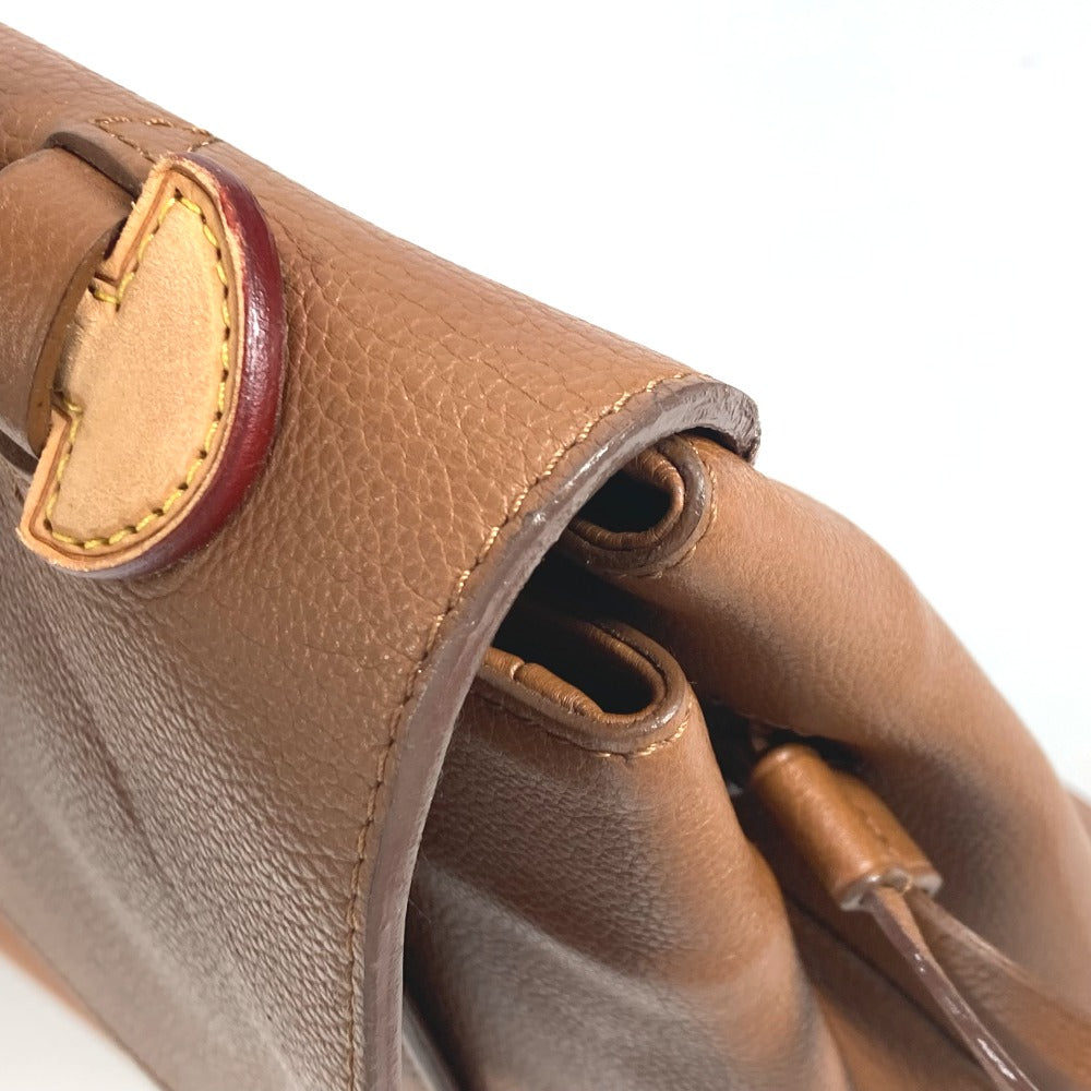 LOUIS VUITTON ロックミー MM カバン トートバッグ 肩掛け フラップ ショルダーバッグ レザー レディース ブラウン - brandshop-reference