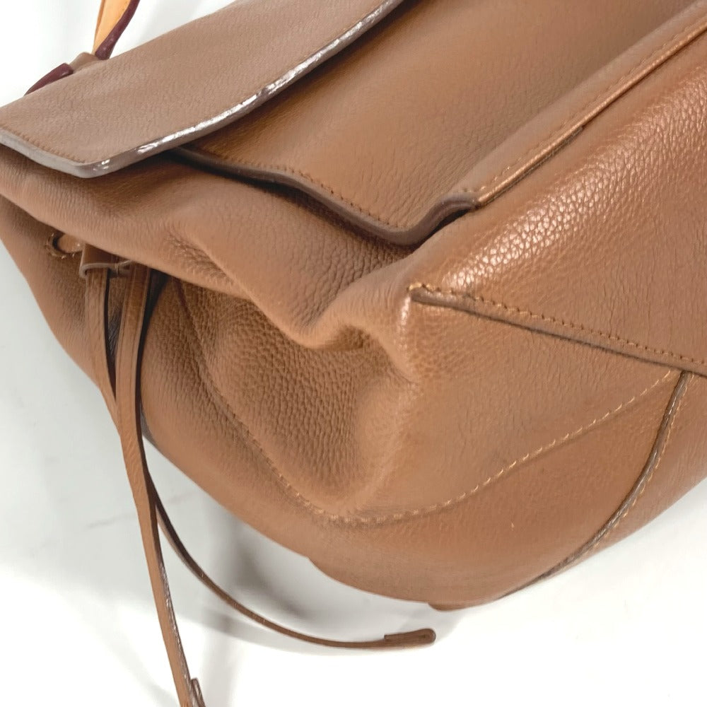 LOUIS VUITTON ロックミー MM カバン トートバッグ 肩掛け フラップ ショルダーバッグ レザー レディース ブラウン - brandshop-reference