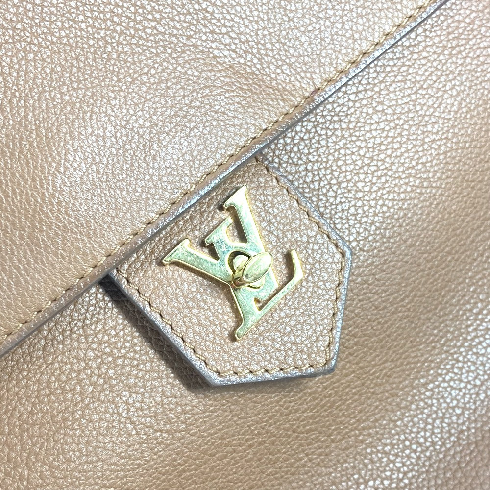 LOUIS VUITTON ロックミー MM カバン トートバッグ 肩掛け フラップ ショルダーバッグ レザー レディース ブラウン - brandshop-reference