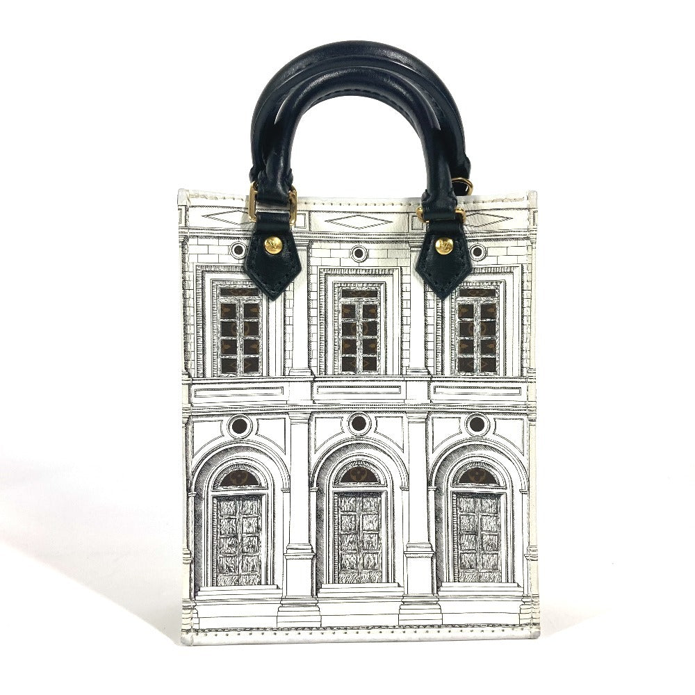 LOUIS VUITTON M80991 フォルナセッティコラボ プティット サックプラ カバン 斜め掛け ハンドバッグ ポシェット 2WAYバッグ ショルダーバッグ レザー レディース ホワイト - brandshop-reference