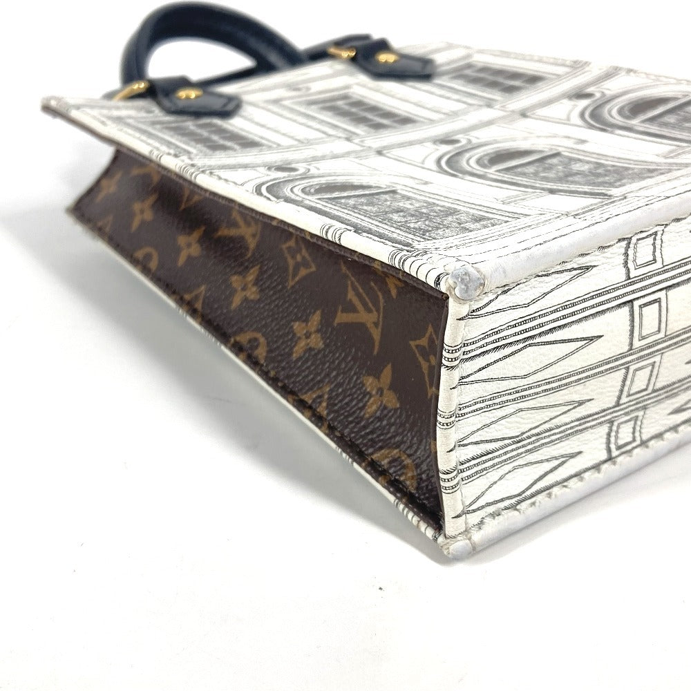 LOUIS VUITTON M80991 フォルナセッティコラボ プティット サックプラ カバン 斜め掛け ハンドバッグ ポシェット 2WAYバッグ ショルダーバッグ レザー レディース ホワイト - brandshop-reference