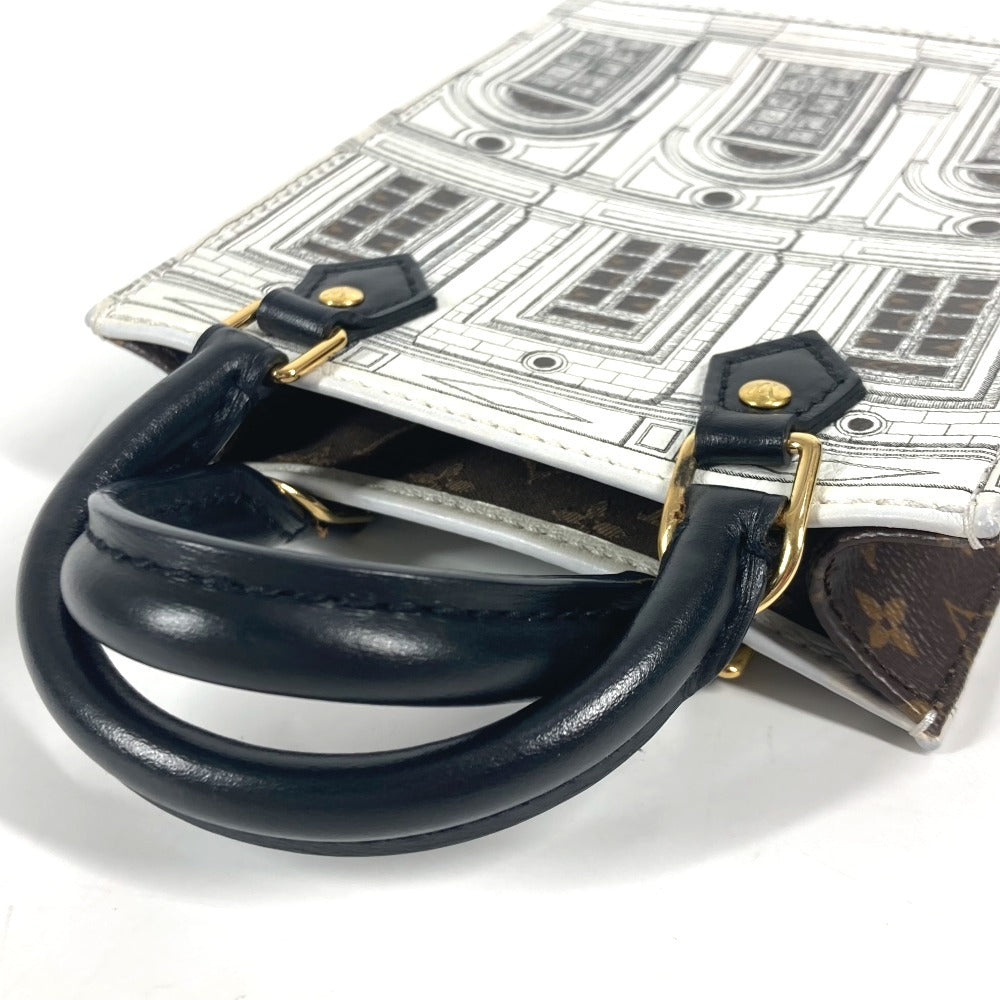 LOUIS VUITTON M80991 フォルナセッティコラボ プティット サックプラ カバン 斜め掛け ハンドバッグ ポシェット 2WAYバッグ ショルダーバッグ レザー レディース ホワイト - brandshop-reference