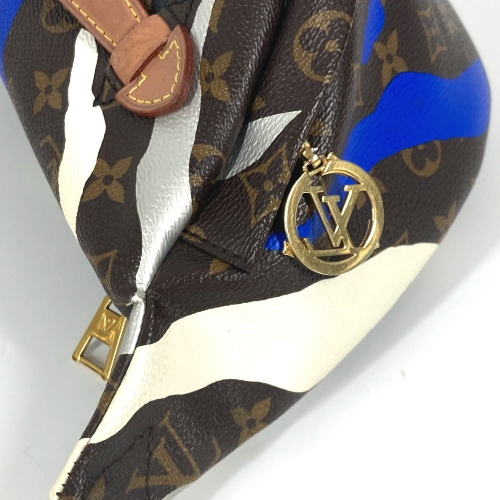 LOUIS VUITTON M45106 モノグラム リーグオブレジェンドコラボ バムバッグ カバン ボディバッグ モノグラムキャンバス ユニセックス ブラウン