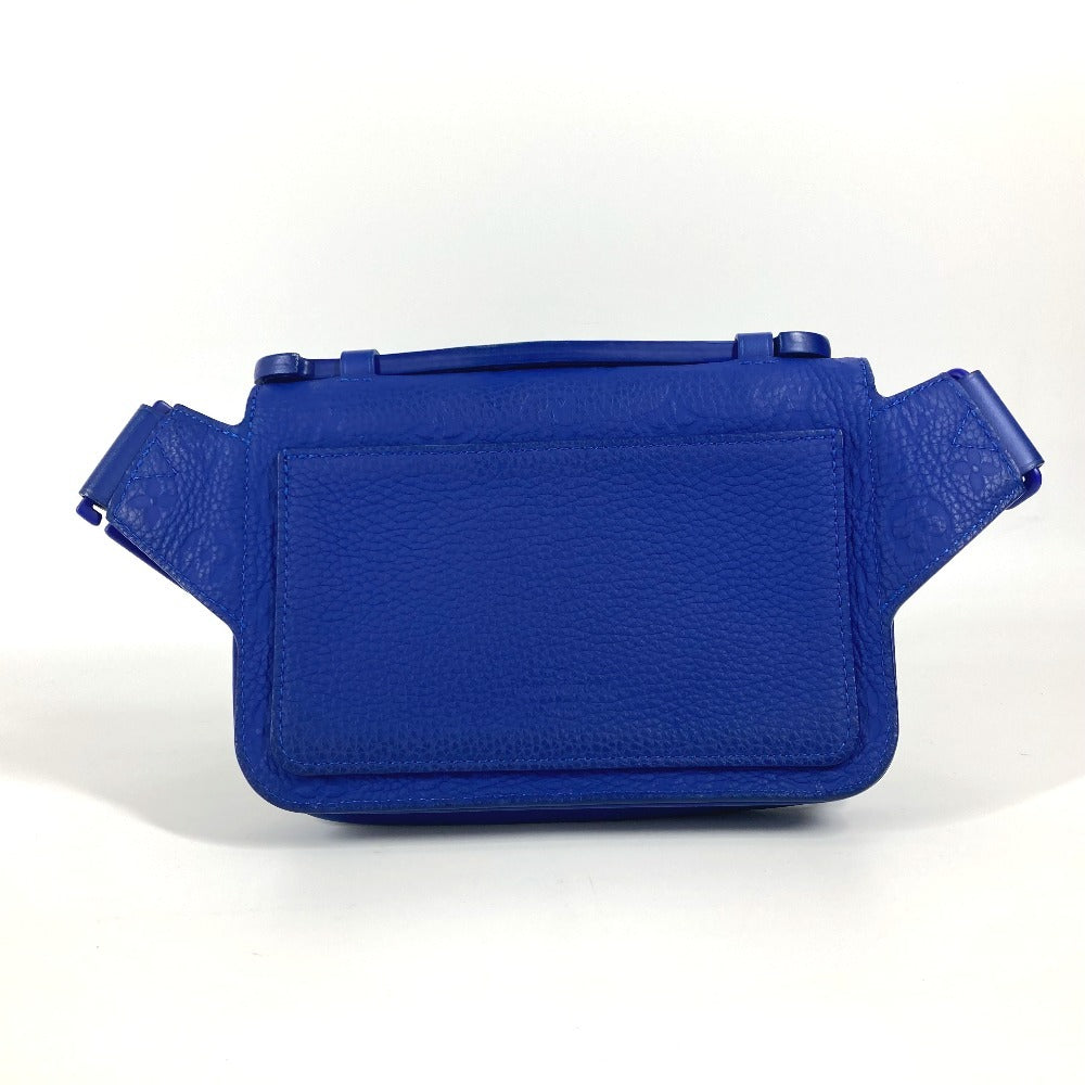 LOUIS VUITTON M58486 モノグラムトリヨン Sロックスリングバッグ カバン ベルトバッグ クロス ショルダーバッグ ボディバッグ トリヨンレザー ユニセックス ブルー - brandshop-reference