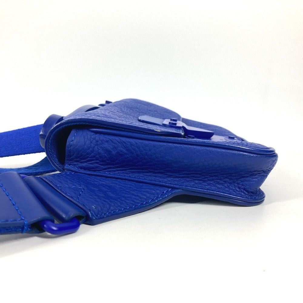 LOUIS VUITTON M58486 モノグラムトリヨン Sロックスリングバッグ カバン ベルトバッグ クロス ショルダーバッグ ボディバッグ トリヨンレザー ユニセックス ブルー - brandshop-reference