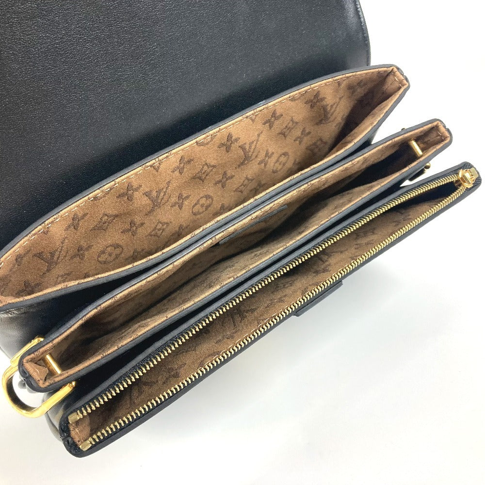 LOUIS VUITTON M57743 ランデヴー カバン 2WAYバッグ クラッチバッグ 肩掛け ショルダーバッグ レザー レディース ノワール ブラック - brandshop-reference