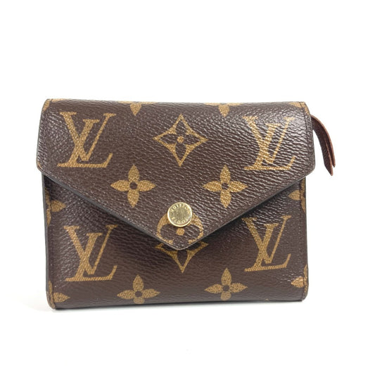 LOUIS VUITTON M62472 モノグラム ポルトフォイユ・ヴィクトリーヌ コンパクトウォレット 3つ折り財布 モノグラムキャンバス ユニセックス ブラウン - brandshop-reference