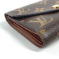 LOUIS VUITTON M62472 モノグラム ポルトフォイユ・ヴィクトリーヌ コンパクトウォレット 3つ折り財布 モノグラムキャンバス ユニセックス ブラウン - brandshop-reference