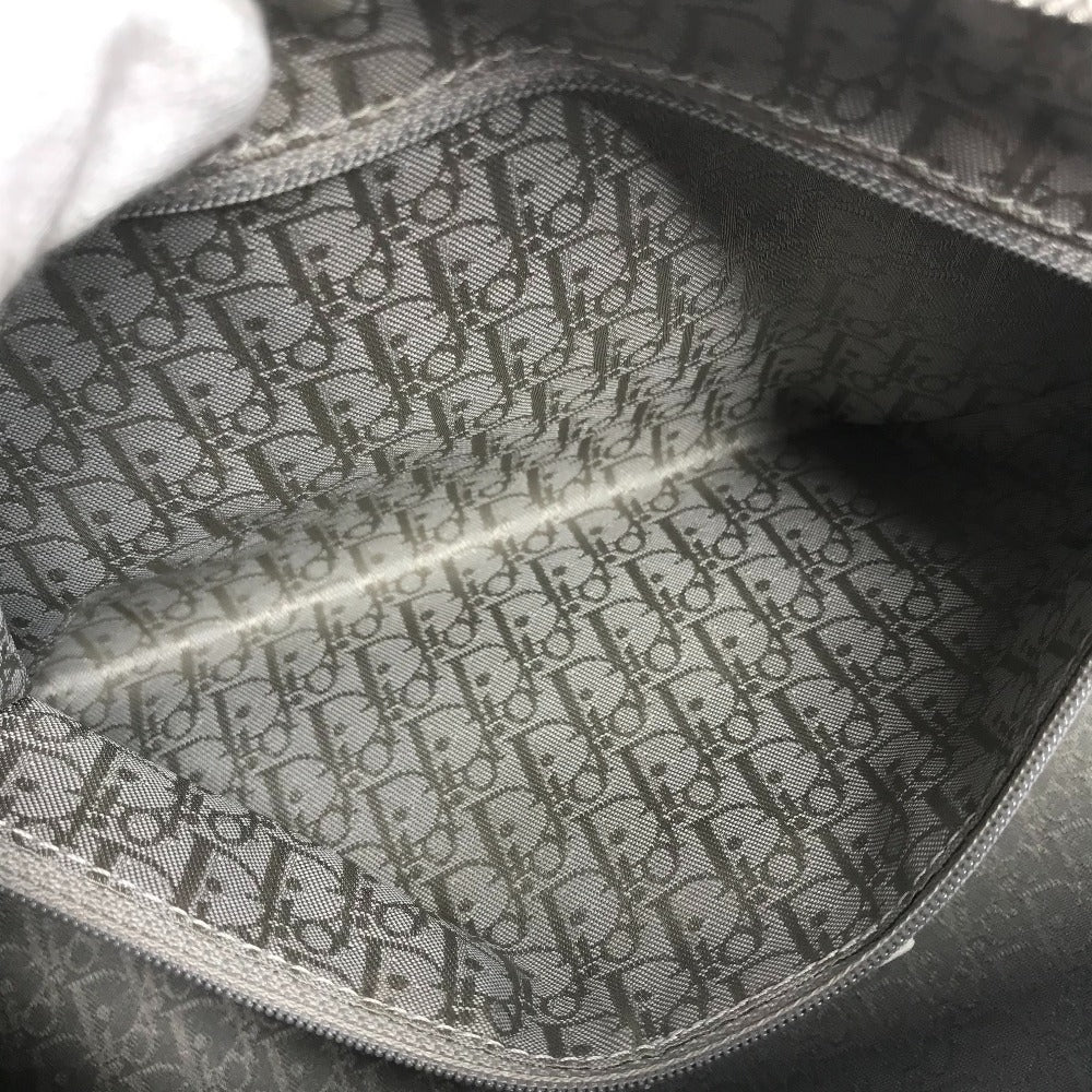 Dior Dロゴ  カバン トップハンドル ミニボストンバッグ 横長バッグ Ｄバックル ハンドバッグ レザー レディース ホワイト - brandshop-reference