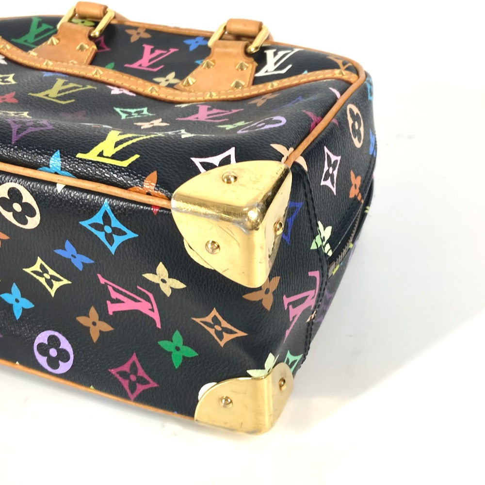 LOUIS VUITTON M92662 モノグラムマルチカラー トゥルーヴィル ミニボストンバッグ カバン スタッズ ハンドバッグ モノグラムマルチカラーキャンバス レディース ノワール ブラック - brandshop-reference