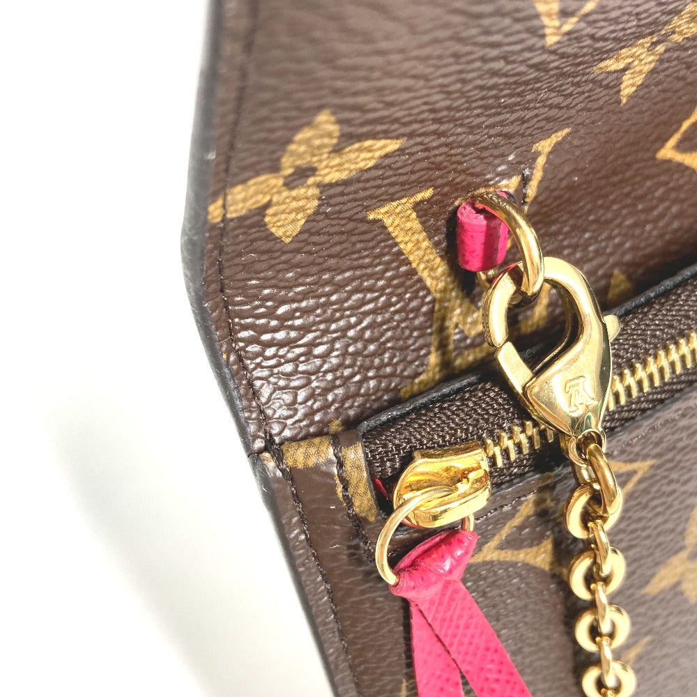 LOUIS VUITTON M62456 2018サマートランク ポシェット・ウィークエンド クラッチバッグ ショルダーバッグ チェーンウォレット 長財布 長財布 モノグラムキャンバス レディース ブラウン - brandshop-reference