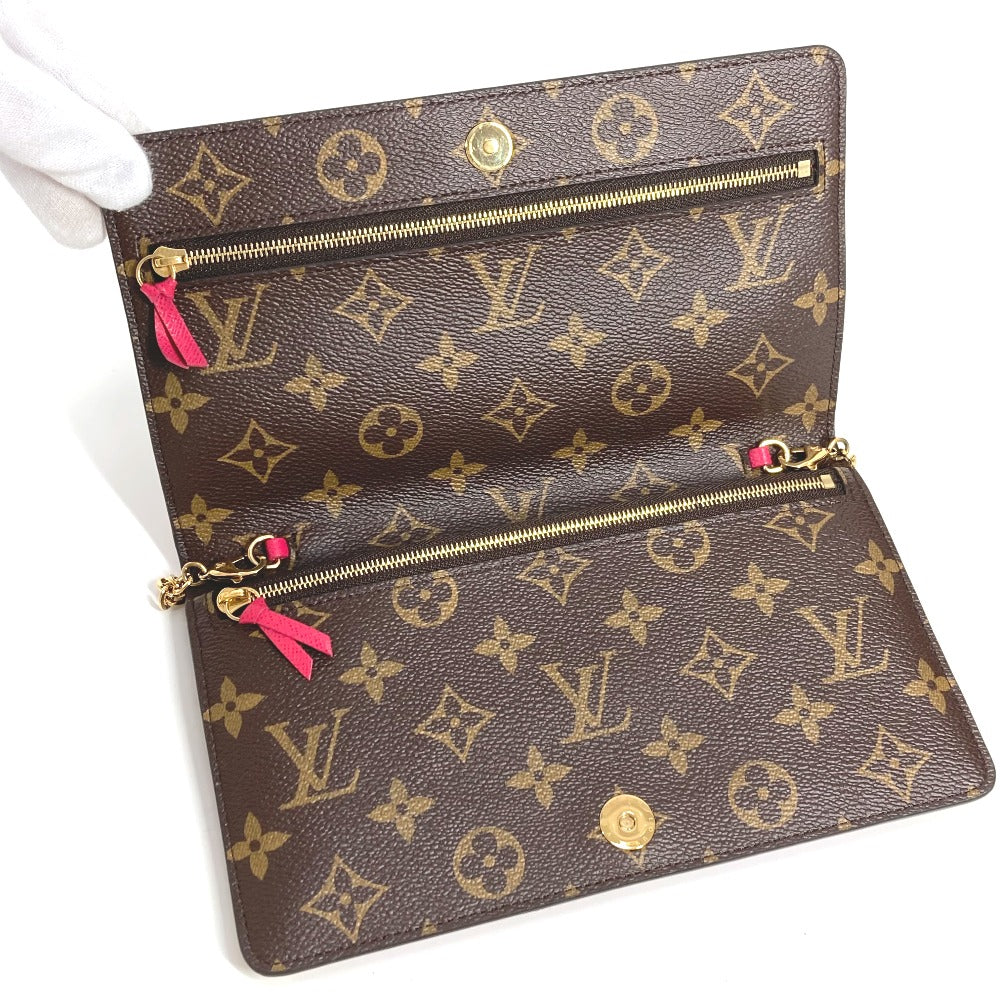 LOUIS VUITTON M62456 2018サマートランク ポシェット・ウィークエンド クラッチバッグ ショルダーバッグ チェーンウォレット 長財布 長財布 モノグラムキャンバス レディース ブラウン - brandshop-reference