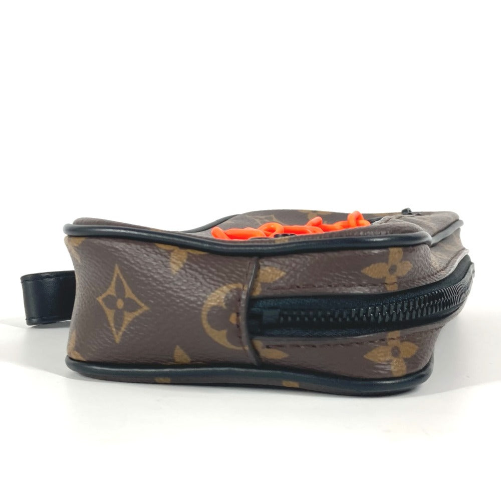 LOUIS VUITTON M44458  モノグラムソーラー ポシェット・ヴォルガ クラッチバッグ カバン ポーチ チェーン ストラップ付 セカンドバッグ モノグラムキャンバス ユニセックス ブラウン - brandshop-reference