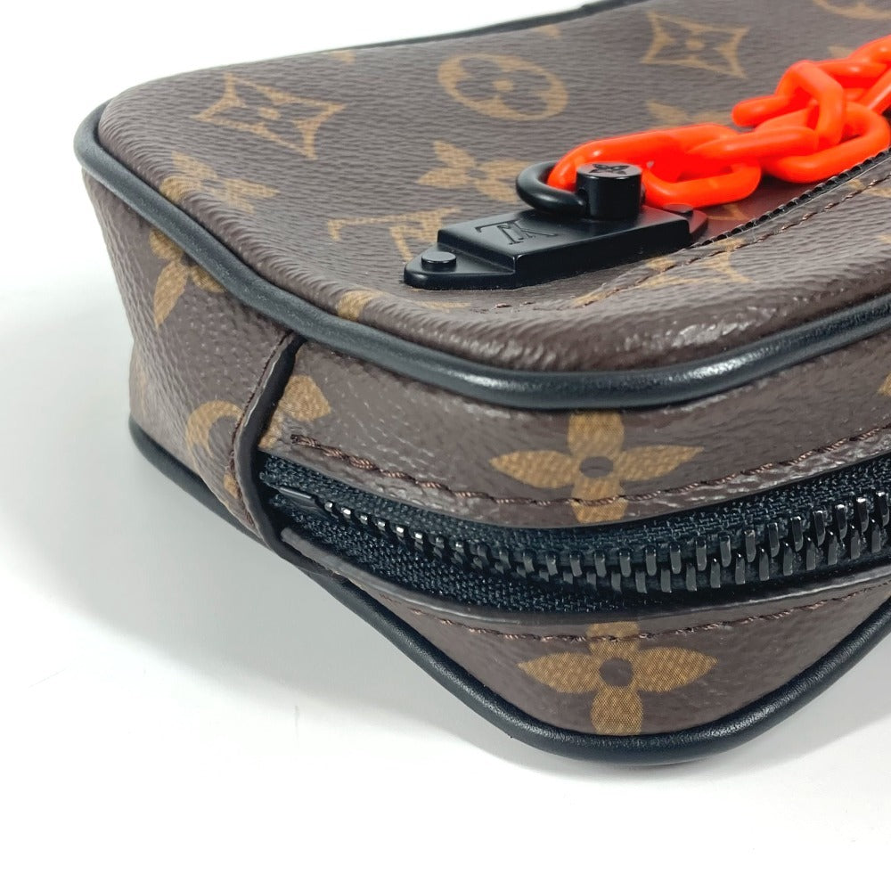 LOUIS VUITTON M44458  モノグラムソーラー ポシェット・ヴォルガ クラッチバッグ カバン ポーチ チェーン ストラップ付 セカンドバッグ モノグラムキャンバス ユニセックス ブラウン - brandshop-reference