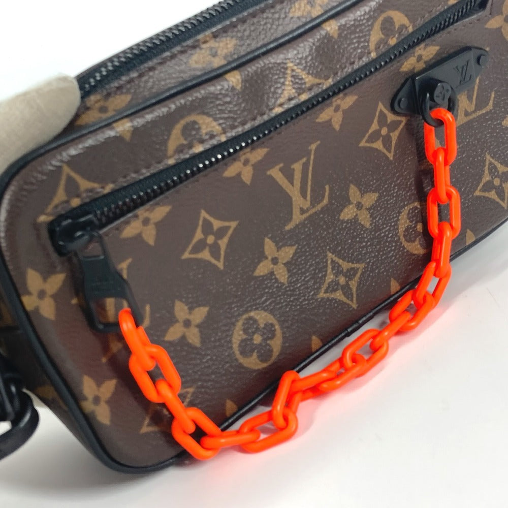 LOUIS VUITTON M44458  モノグラムソーラー ポシェット・ヴォルガ クラッチバッグ カバン ポーチ チェーン ストラップ付 セカンドバッグ モノグラムキャンバス ユニセックス ブラウン - brandshop-reference