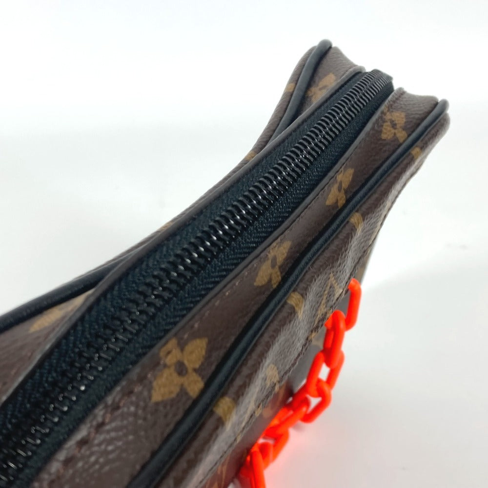 LOUIS VUITTON M44458  モノグラムソーラー ポシェット・ヴォルガ クラッチバッグ カバン ポーチ チェーン ストラップ付 セカンドバッグ モノグラムキャンバス ユニセックス ブラウン - brandshop-reference