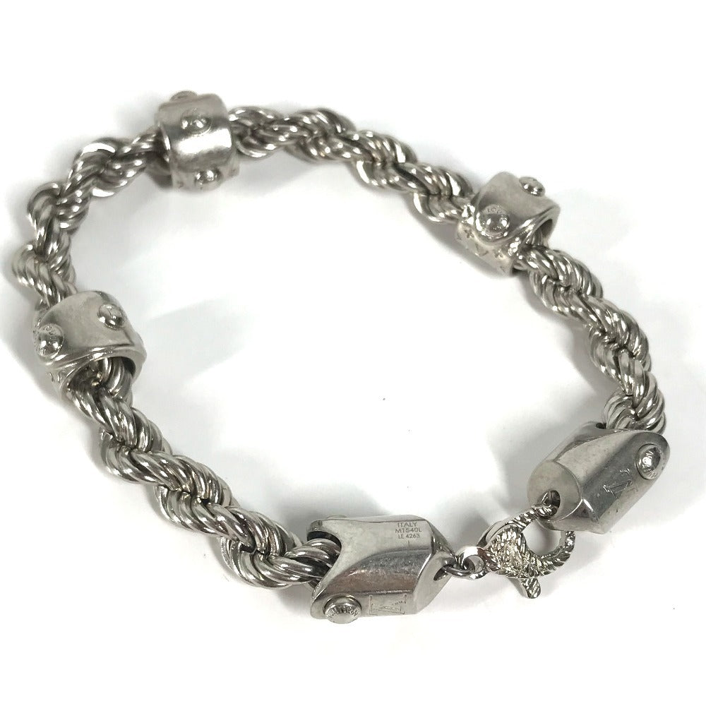 LOUIS VUITTON M1540L 17S ブレスレット・LV ロープ アクセサリー バングル ブレスレット メタル メンズ シルバー - brandshop-reference