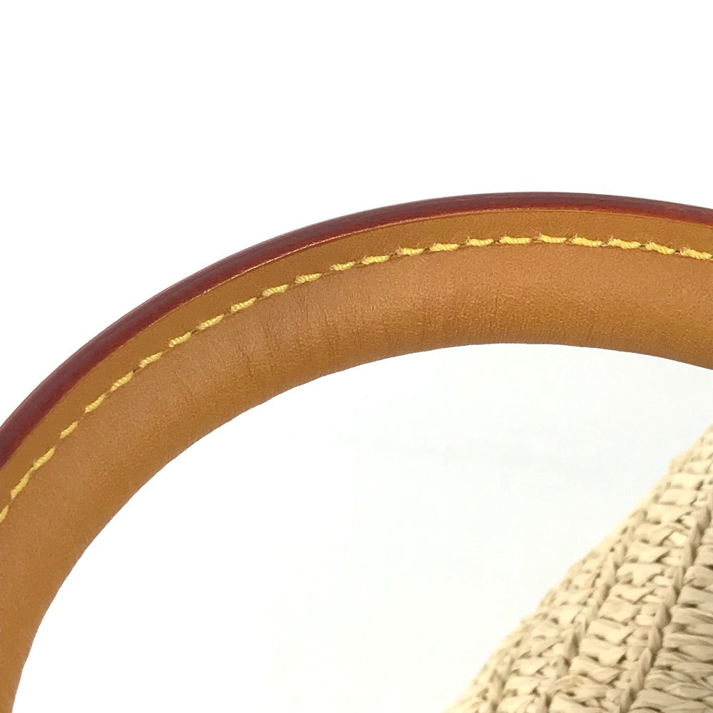 LOUIS VUITTON M14457 LV Logo Speedy Bandoulière 30 2WAY Bag Shoulder Bag Crossbody Bag Mini Boston Bag Handbag Raffia Unisex Natural Beige Beige