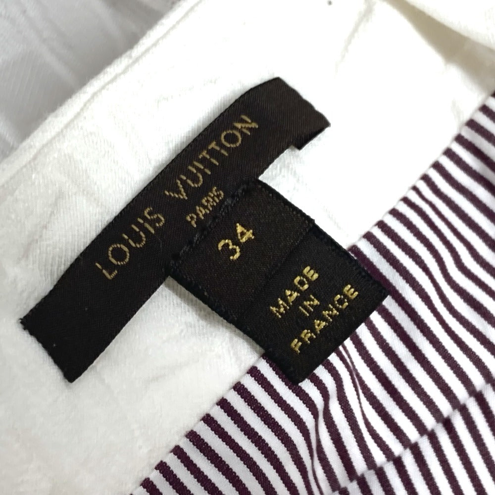LOUIS VUITTON モノグラム ロゴ アパレル ボトムス スカート コットン レディース ホワイト - brandshop-reference