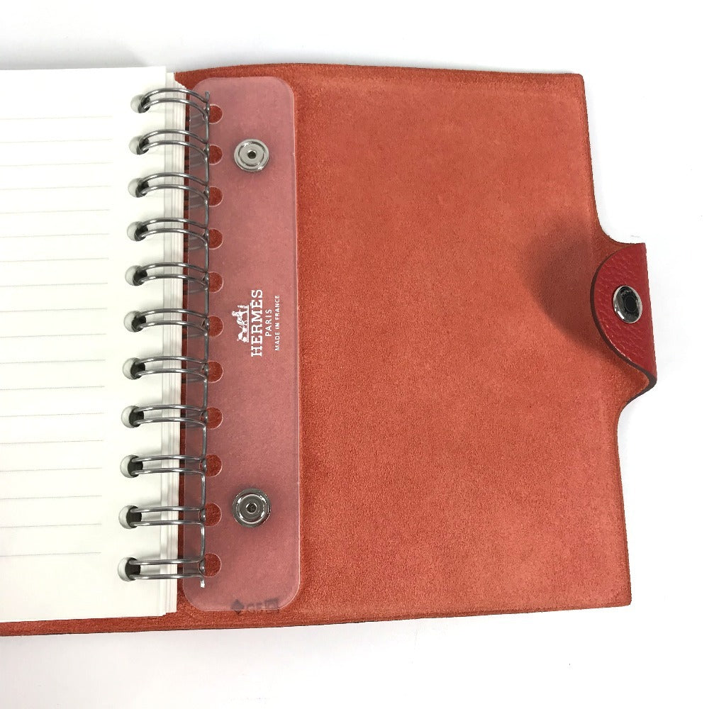 HERMES ユリスPM ノートカバー メモ帳 ステーショナリー ノートカバー トゴ レディース レッド - brandshop-reference