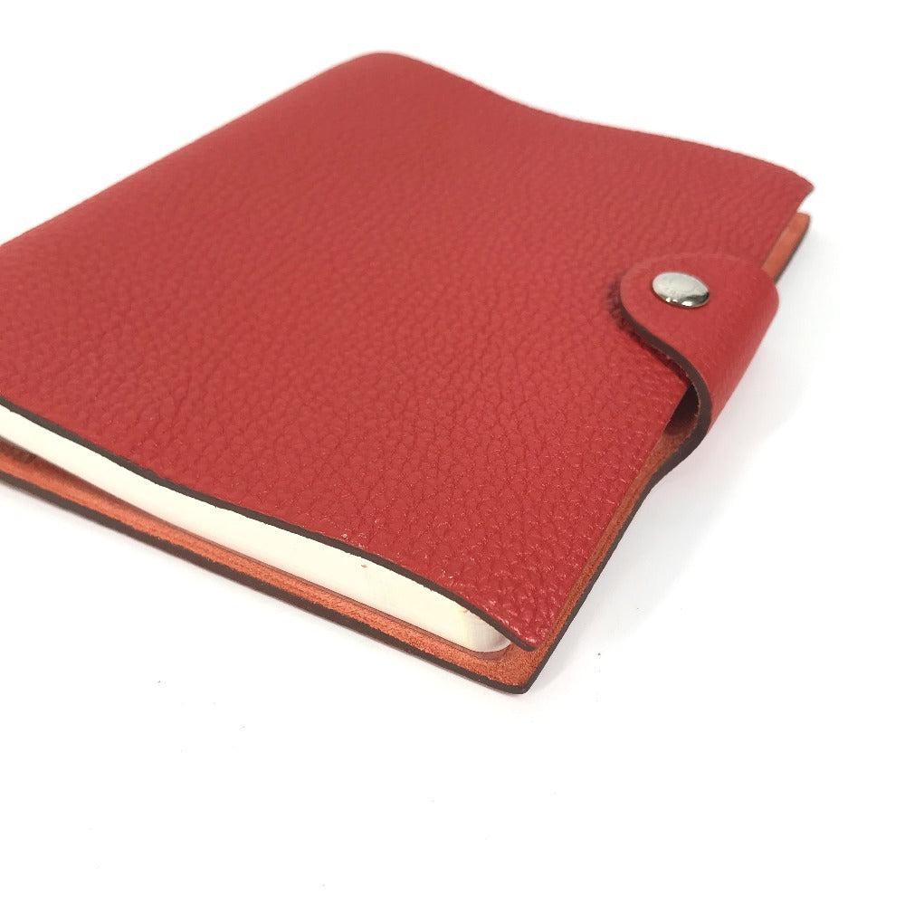 HERMES ユリスPM ノートカバー メモ帳 ステーショナリー ノートカバー トゴ レディース レッド - brandshop-reference