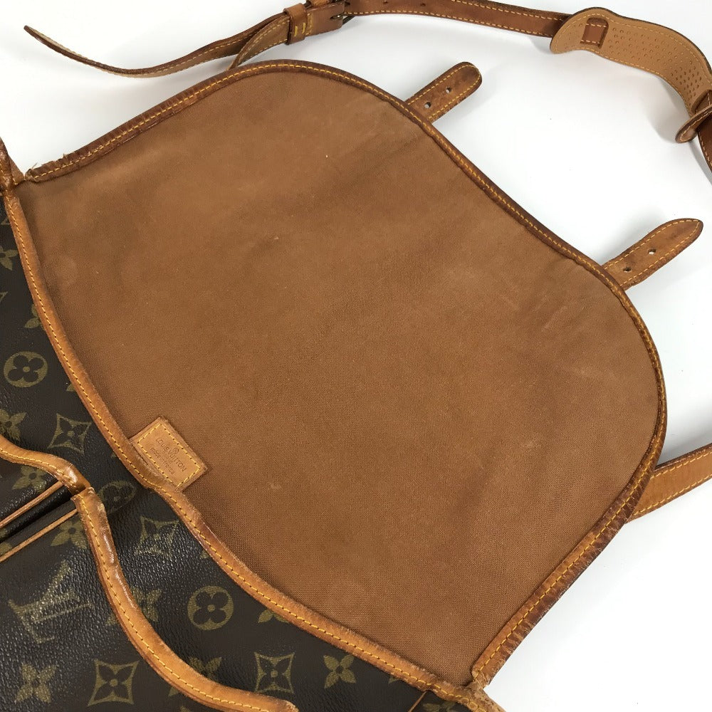 LOUIS VUITTON  M99013  モノグラム サック バザス ジャポン 斜め掛け カバン フラップ ショルダーバッグ モノグラムキャンバス ユニセックス ブラウン - brandshop-reference