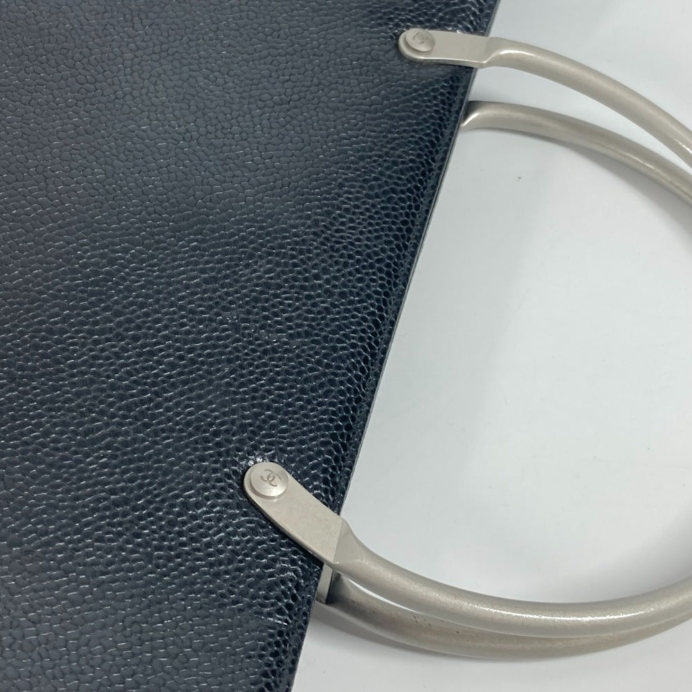 CHANEL メタルハンドル CC ココマーク ロゴ カバン ハンドバッグ