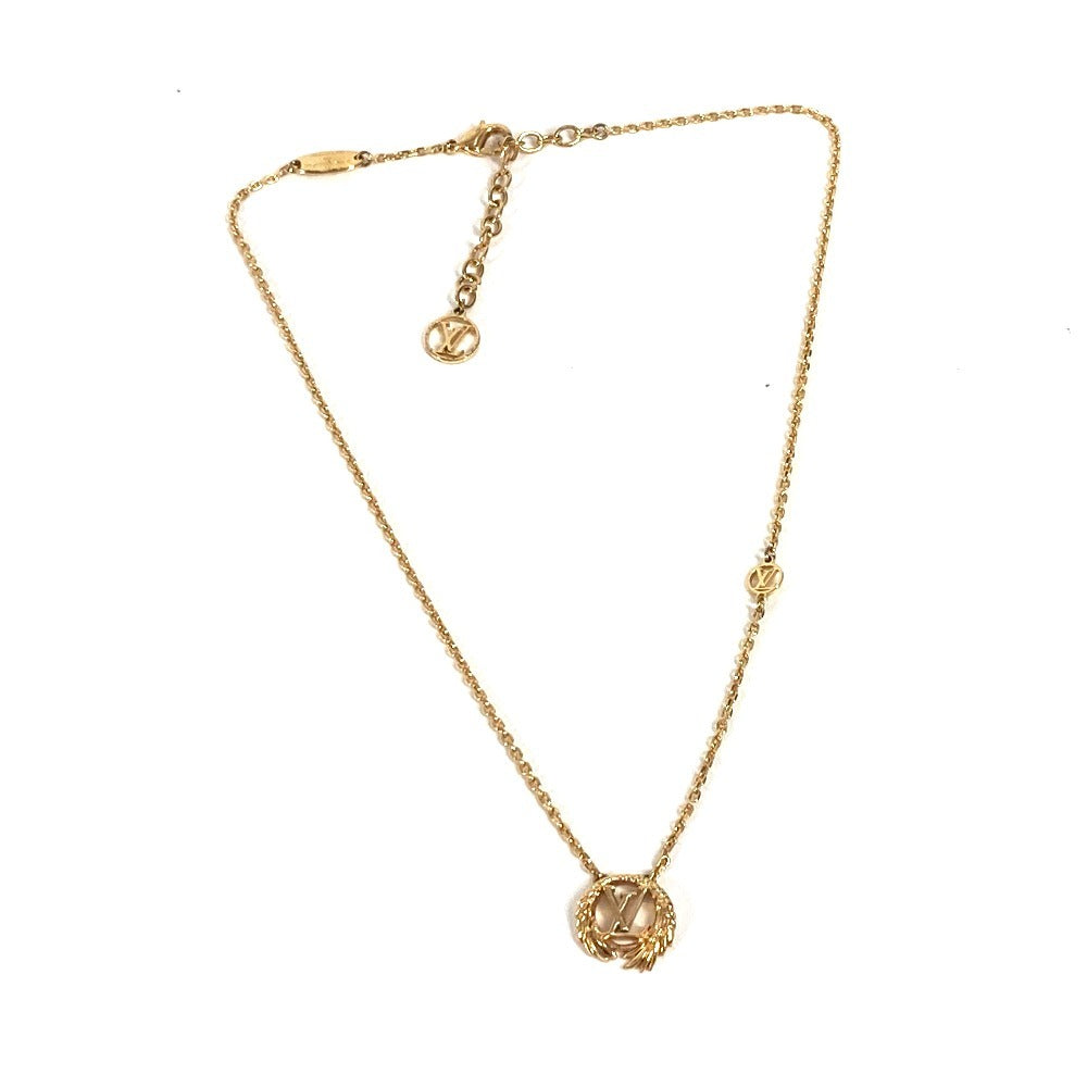 LOUIS VUITTON M64291 コリエ・LV・エンジェル アクセサリー チェーン ネックレス メタル レディース ゴールド - brandshop-reference