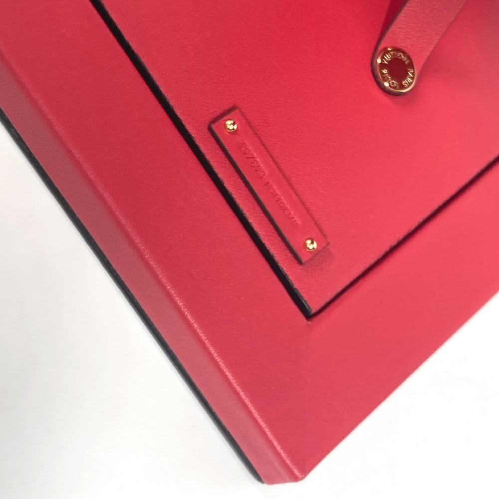 LOUIS VUITTON R97893 LVロゴ カードゥル フォトアンリ MM 写真立て フォトスタンド フォトフレーム レザー ユニセックス レッド - brandshop-reference