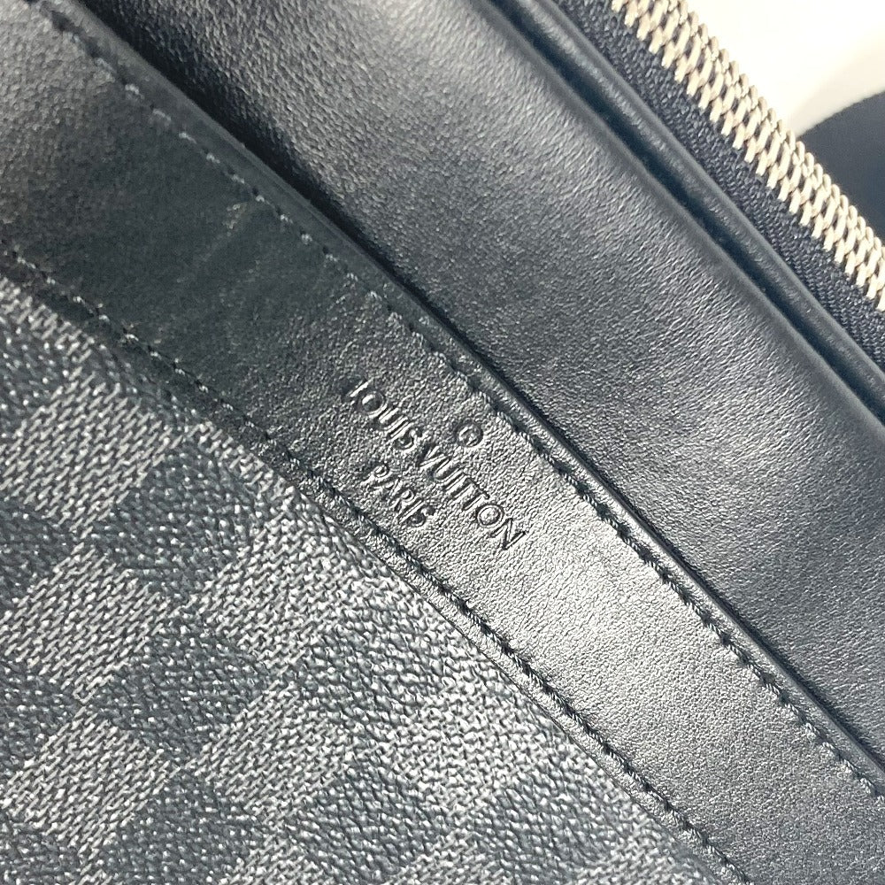 LOUIS VUITTON N40087 ダミエグラフィット トロカデロ 斜め掛け ショルダーバッグ ダミエグラフィットキャンバス ユニセックス ブラック - brandshop-reference