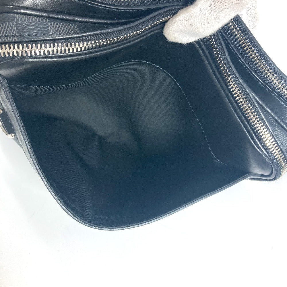 LOUIS VUITTON N40087 ダミエグラフィット トロカデロ 斜め掛け ショルダーバッグ ダミエグラフィットキャンバス ユニセックス ブラック - brandshop-reference