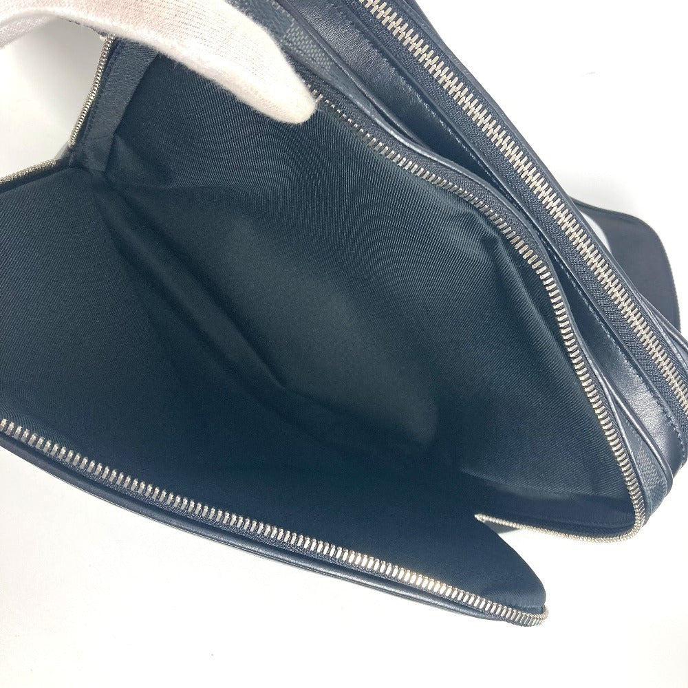 LOUIS VUITTON N40087 ダミエグラフィット トロカデロ 斜め掛け ショルダーバッグ ダミエグラフィットキャンバス ユニセックス ブラック - brandshop-reference