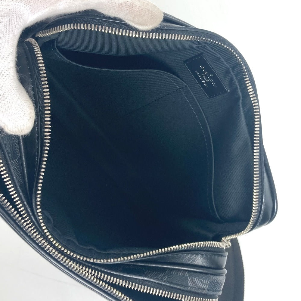 LOUIS VUITTON N40087 ダミエグラフィット トロカデロ 斜め掛け ショルダーバッグ ダミエグラフィットキャンバス ユニセックス ブラック - brandshop-reference