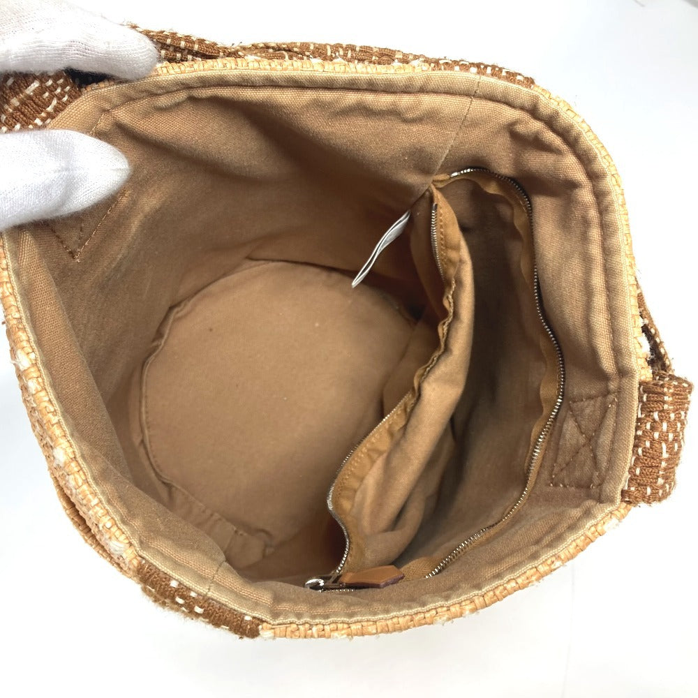 HERMES タム―ルMM カバン トートバッグ ハンドバッグ コットン ユニセックス ベージュ - brandshop-reference