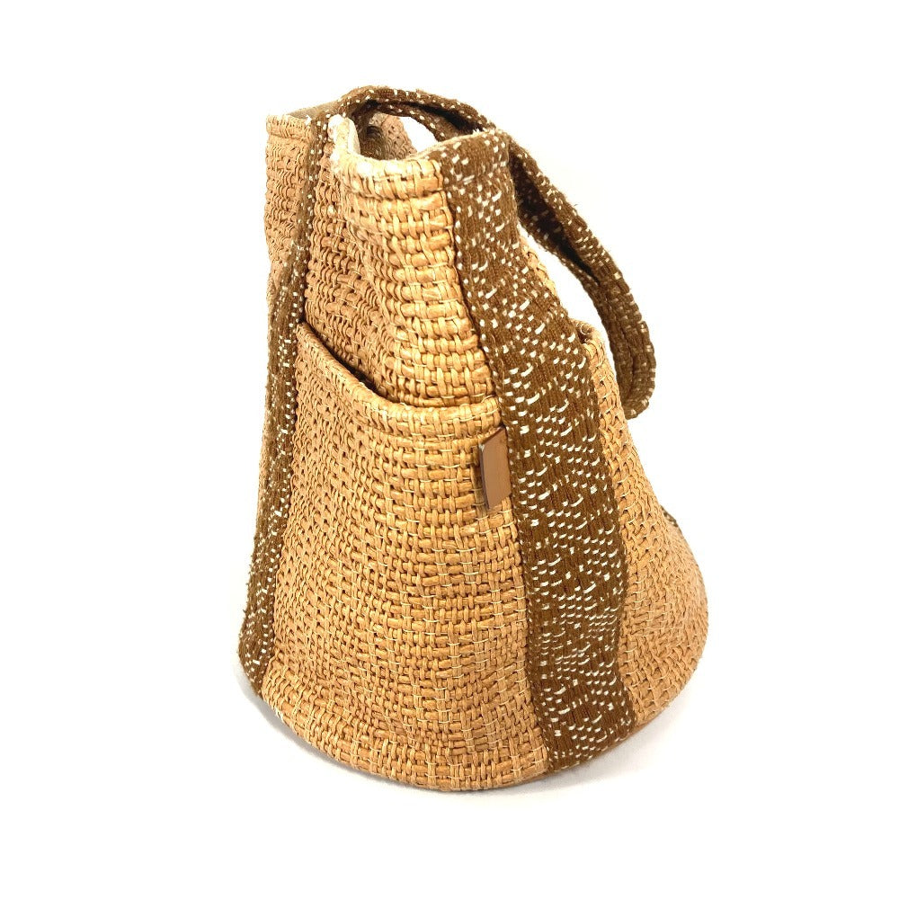 HERMES タム―ルMM カバン トートバッグ ハンドバッグ コットン ユニセックス ベージュ - brandshop-reference