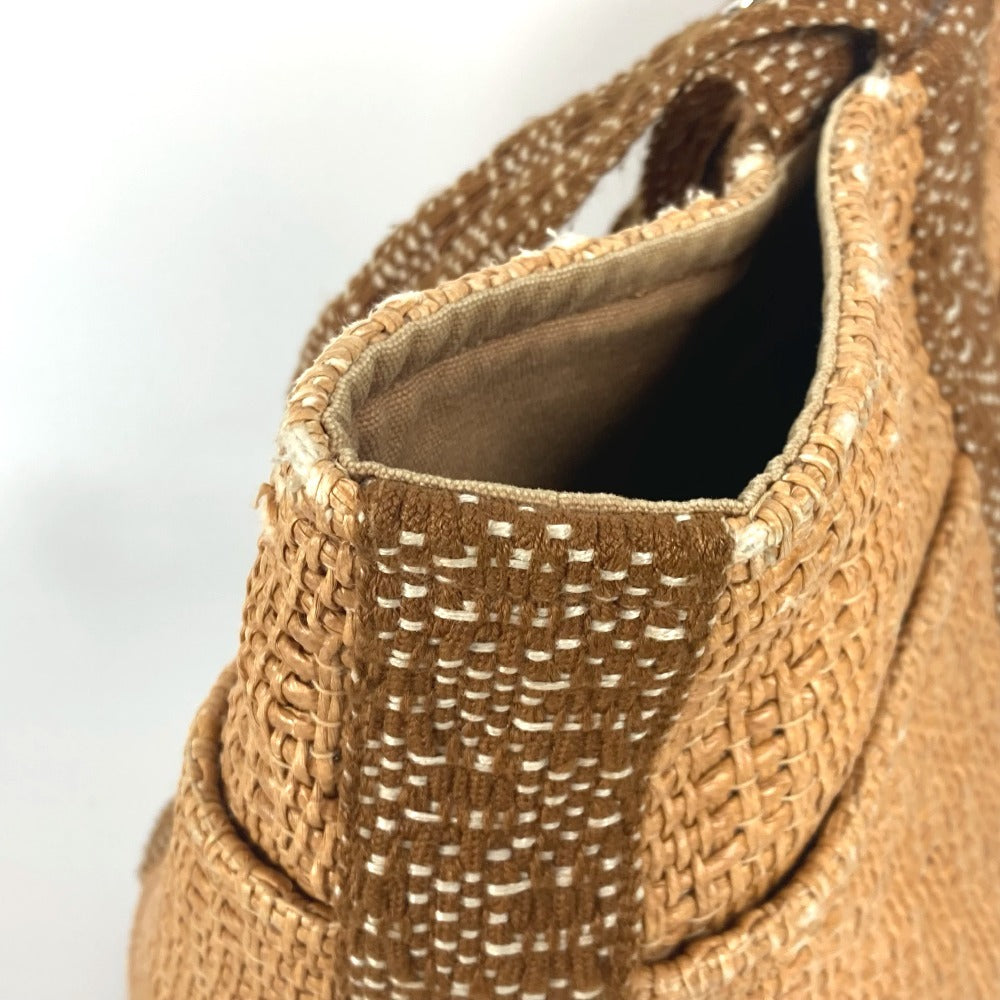 HERMES タム―ルMM カバン トートバッグ ハンドバッグ コットン ユニセックス ベージュ - brandshop-reference