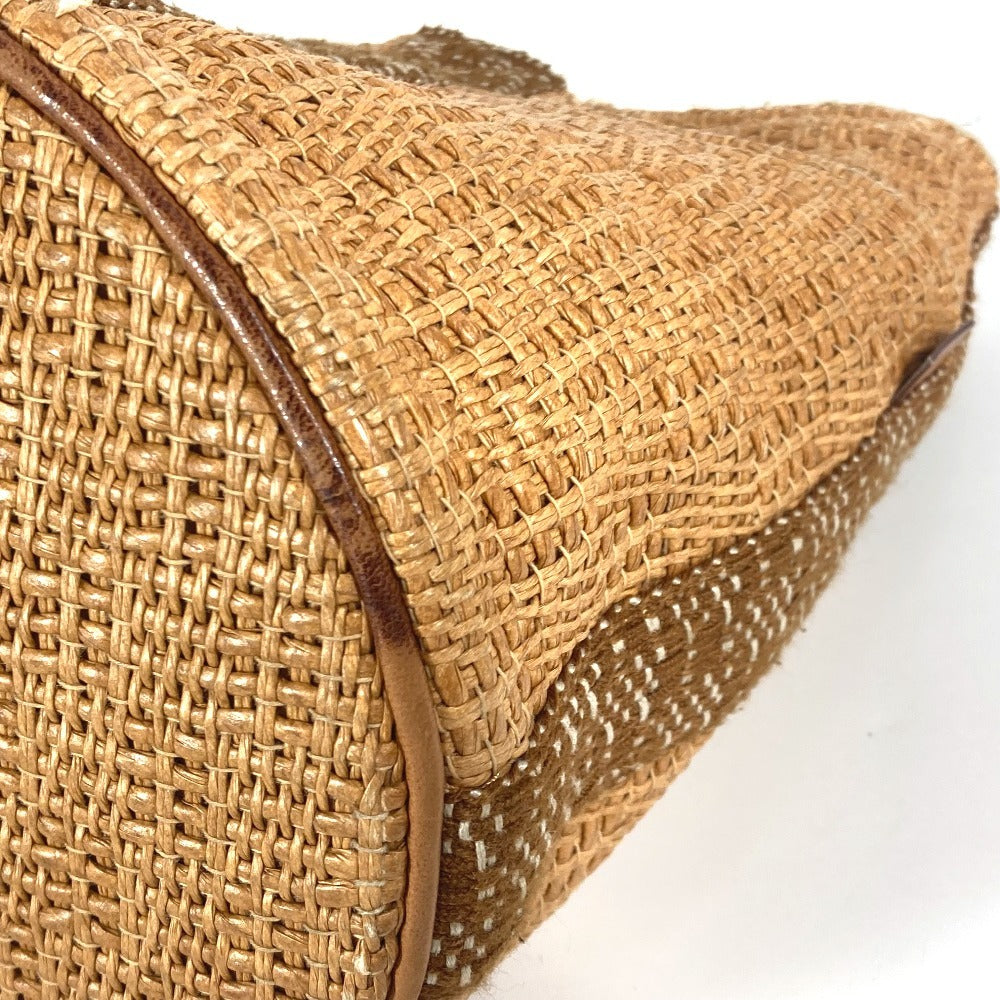 HERMES タム―ルMM カバン トートバッグ ハンドバッグ コットン ユニセックス ベージュ - brandshop-reference