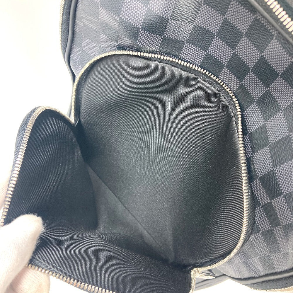 LOUIS VUITTON N40499 Damier Graphite Avenue-Backpack Bag Backpack DamierGraphiteCanvas Black Used