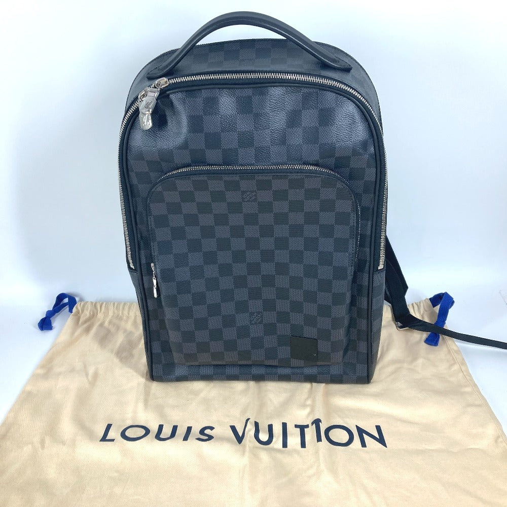 LOUIS VUITTON N40499 Damier Graphite Avenue-Backpack Bag Backpack DamierGraphiteCanvas Black Used