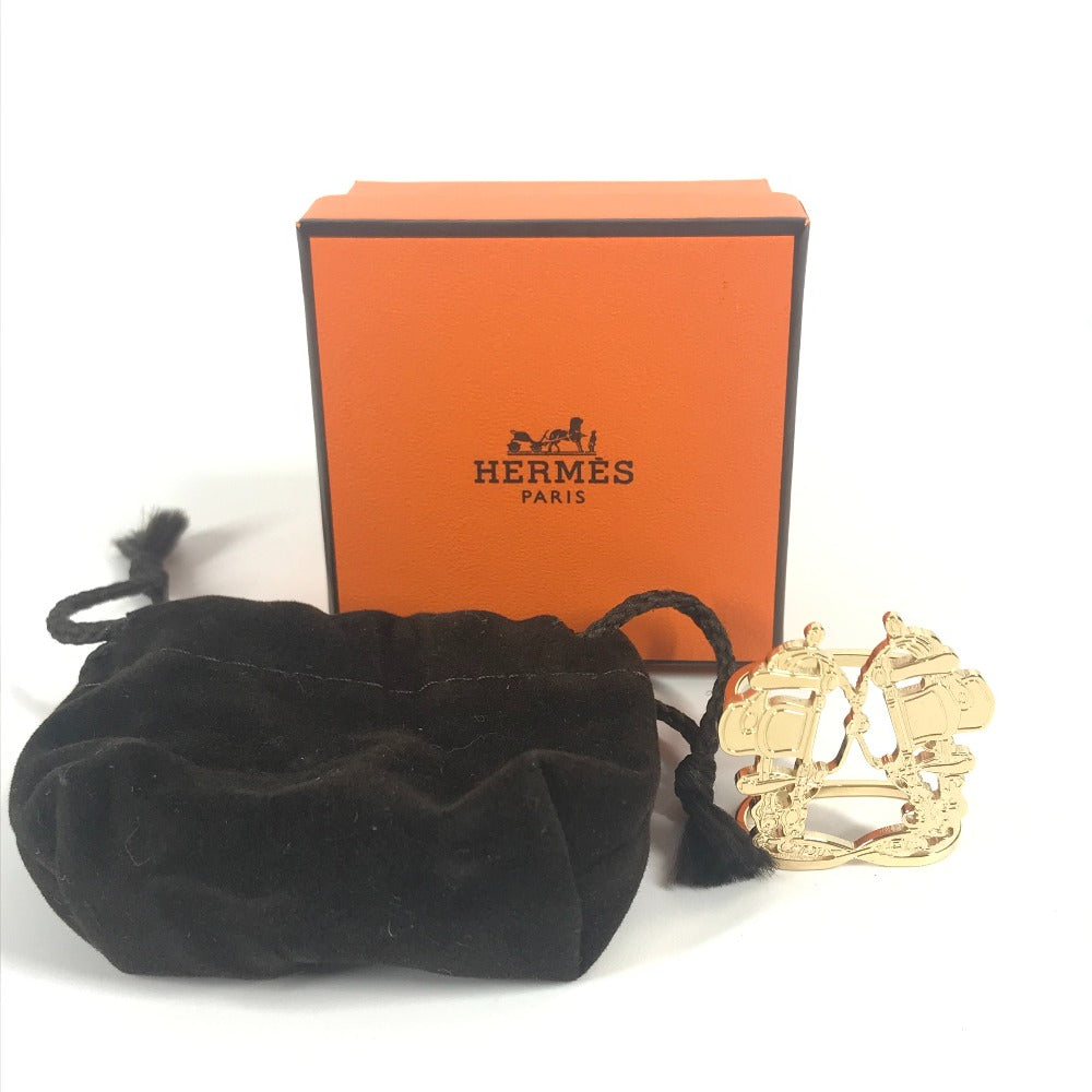 HERMES ブリッド・ドゥ・ガラ アクセサリー ファッション小物 スカーフリング メタル レディース ゴールド - brandshop-reference