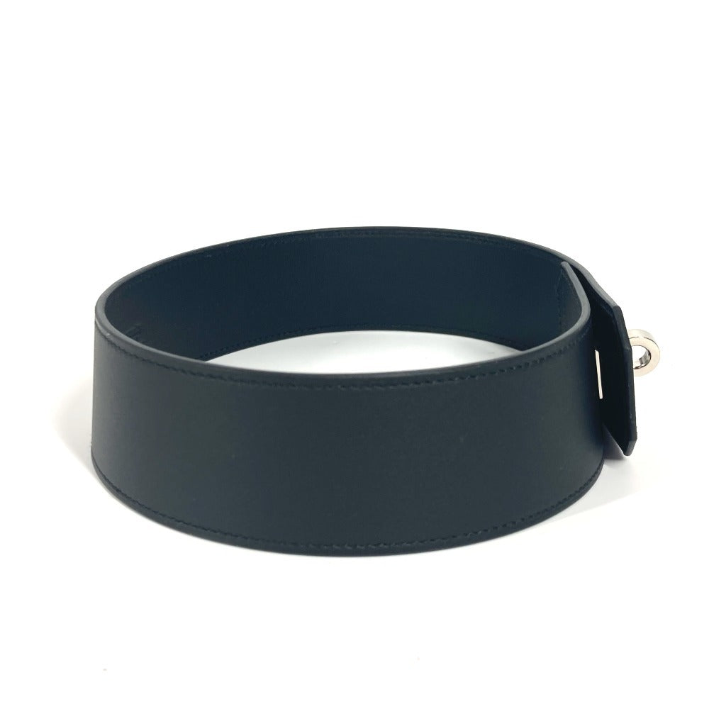 HERMES ケリー チョーカー ラージ アクセサリー ネックレス レザー レディース ブラック - brandshop-reference